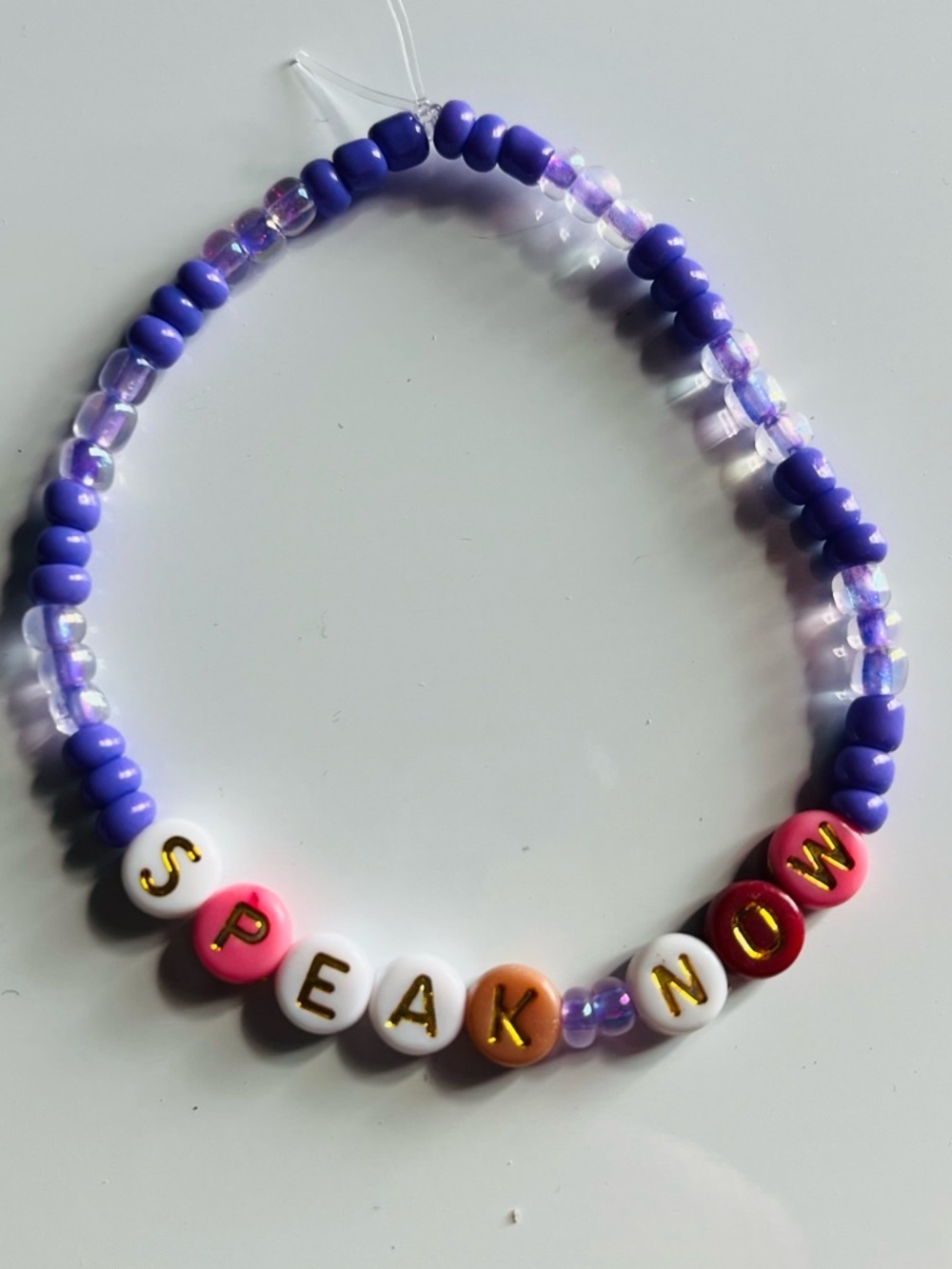 Taylor Swift Eras Tour Friendship Bracelet Speak Now